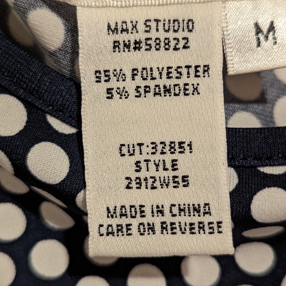Navy Max studio dress - Picture 4 of 5